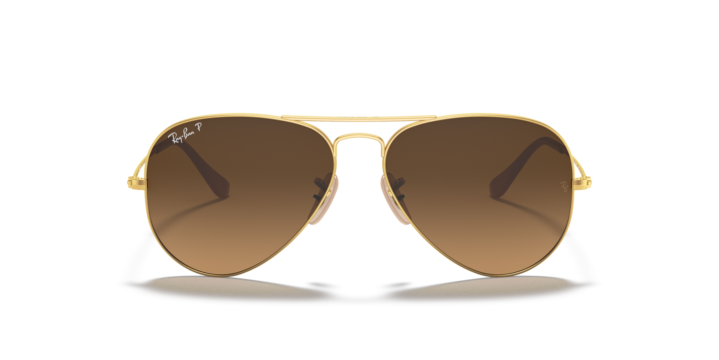 Ray-Ban RB3025 Aviator Gradient Sunglasses - Metal Frame