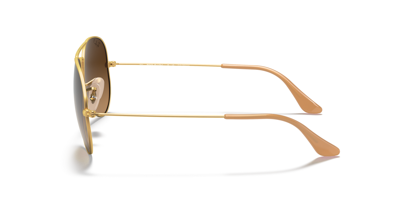 Ray-Ban RB3025 Aviator Gradient Sunglasses - Metal Frame