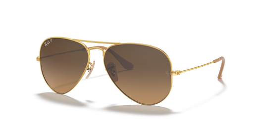 Ray-Ban RB3025 Aviator Gradient Sunglasses - Metal Frame