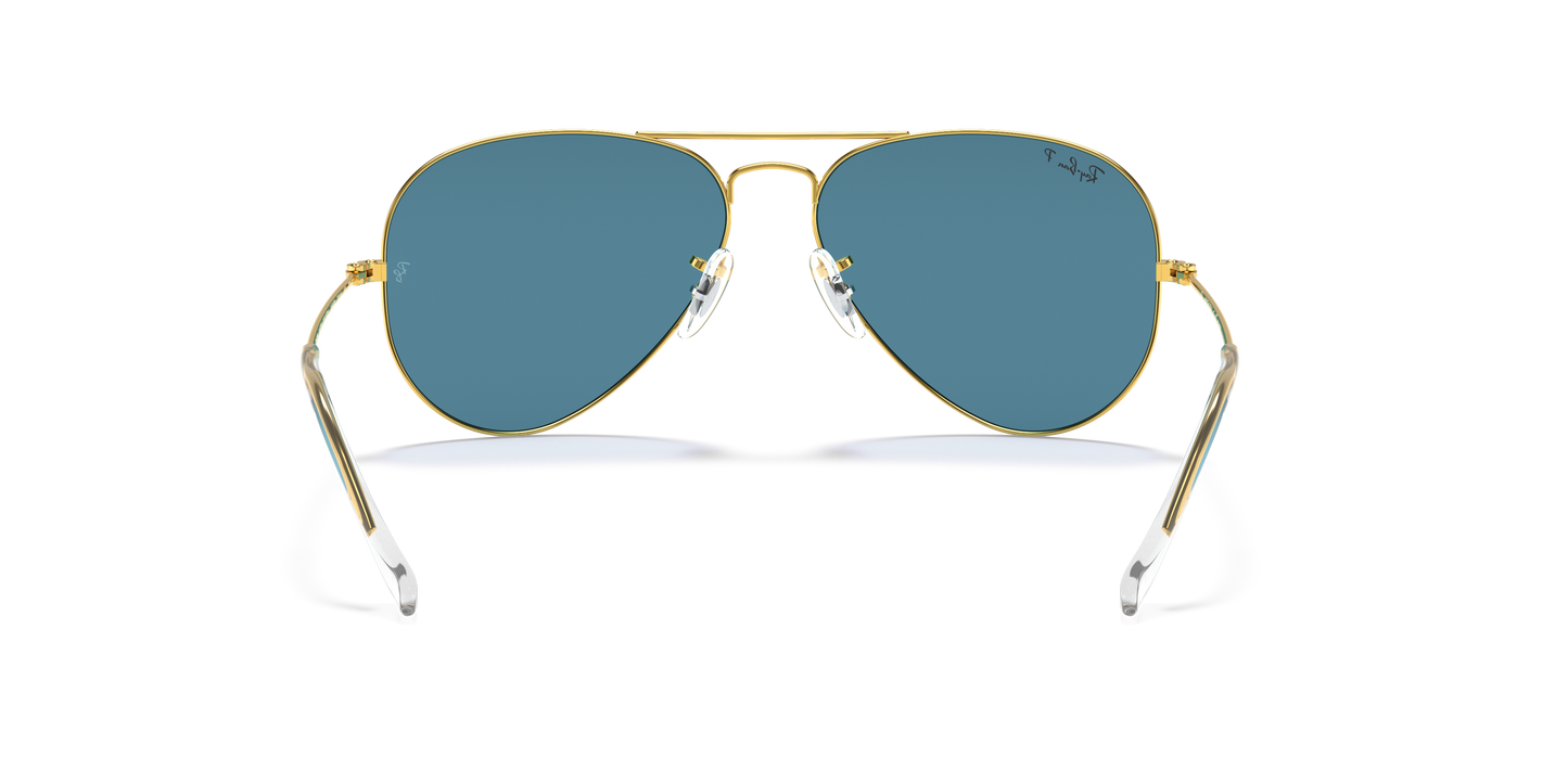 Ray-Ban RB3025 Aviator Classic Polarized+ Lenses Sunglasses - Metal Frame