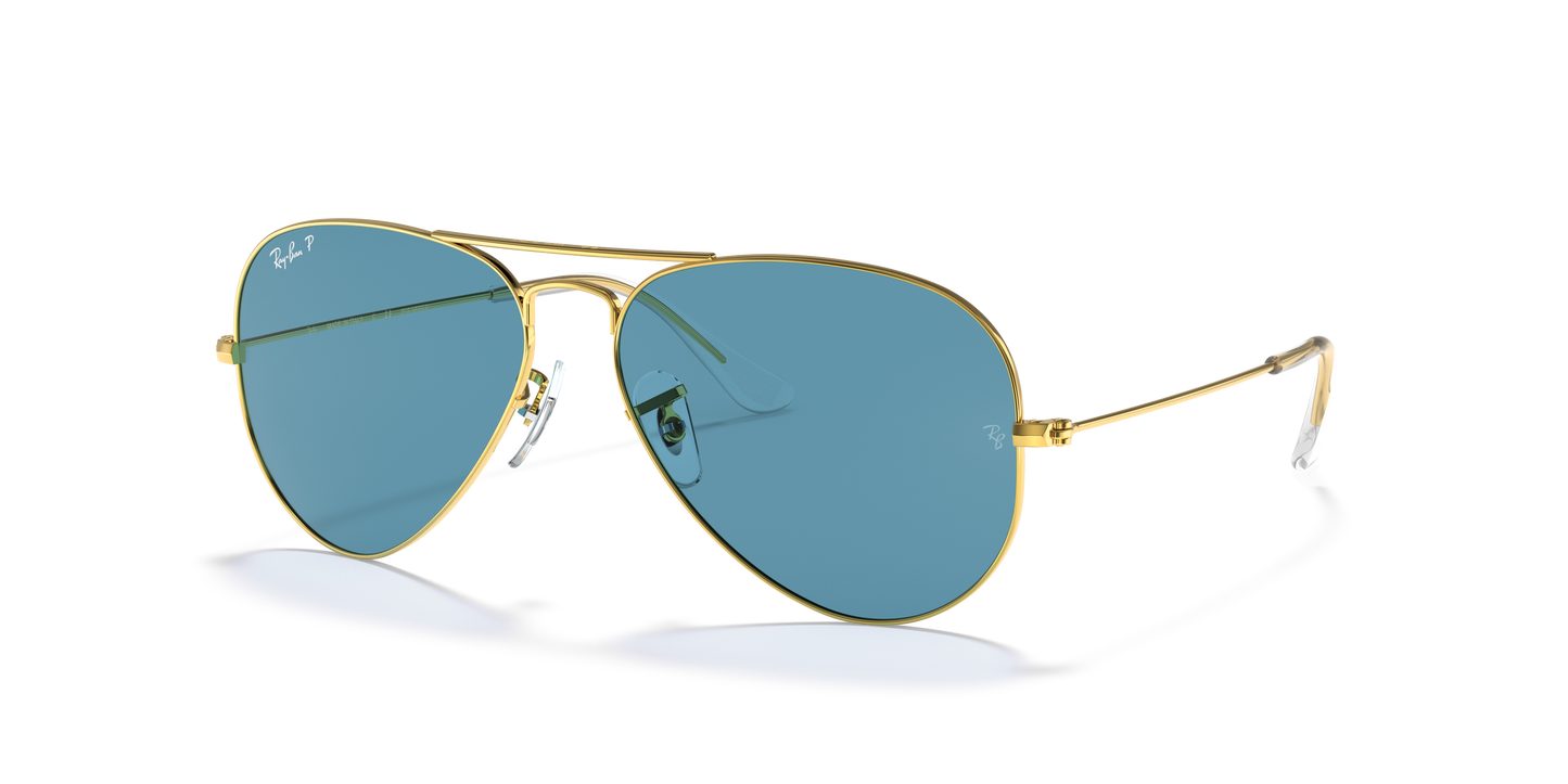 Ray-Ban RB3025 Aviator Classic Polarized+ Lenses Sunglasses - Metal Frame