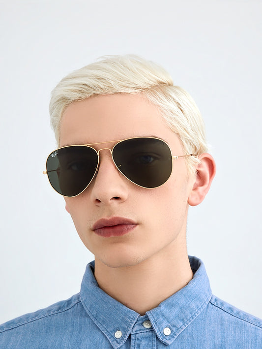 Ray-Ban Meta Gen 2 Aviator Large Metal II Smart Glasses - Metal Frame