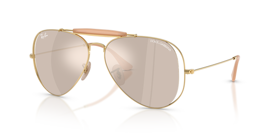 Ray-Ban RB3029M The Outdoorsman by Dolce&Gabbana Sunglasses - Aviator Metal Frame