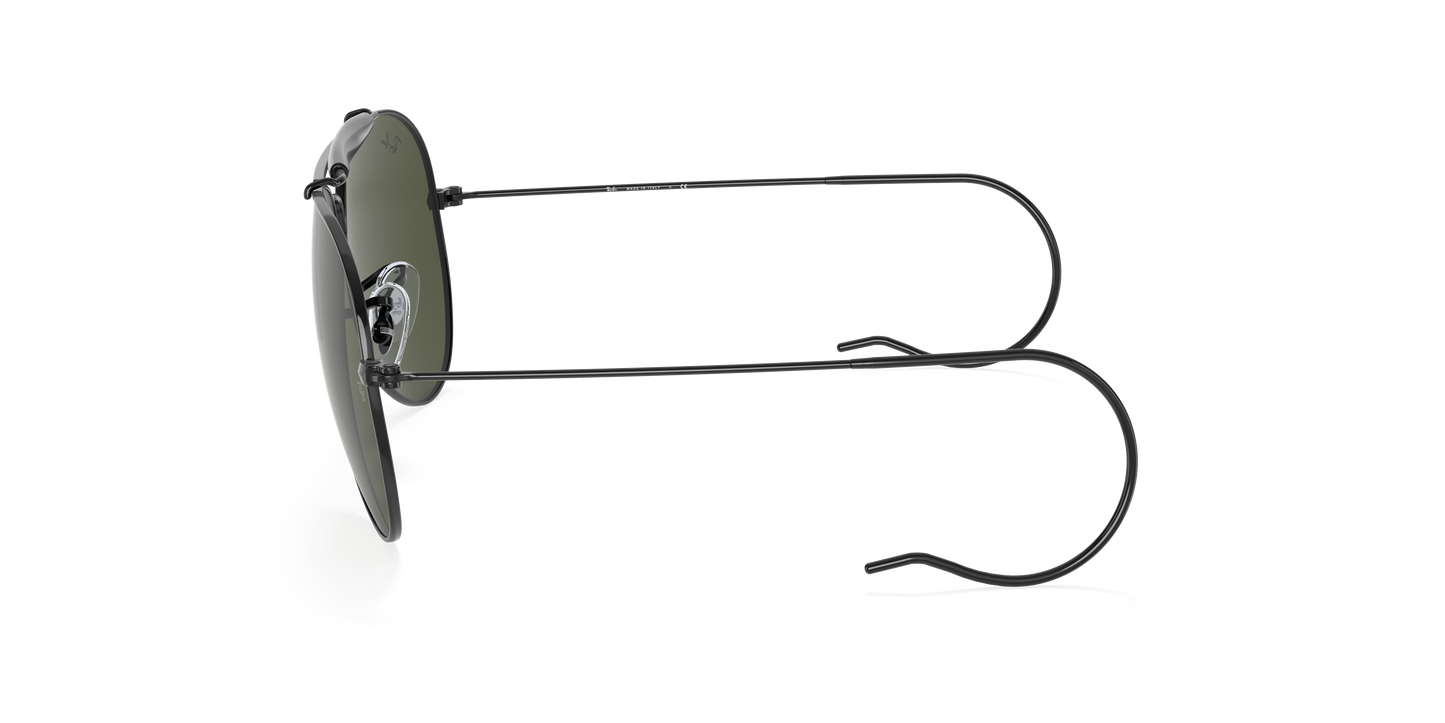 Ray-Ban RB3030 Outdoorsman Sunglasses - Aviator Metal Frame