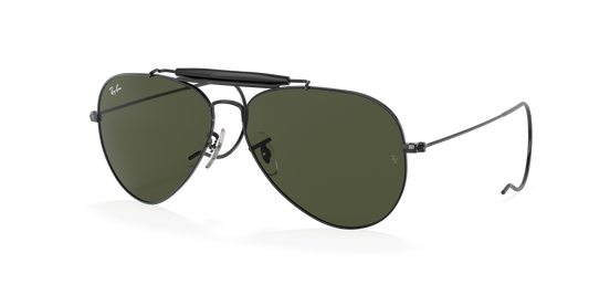Ray-Ban RB3030 Outdoorsman Sunglasses - Aviator Metal Frame