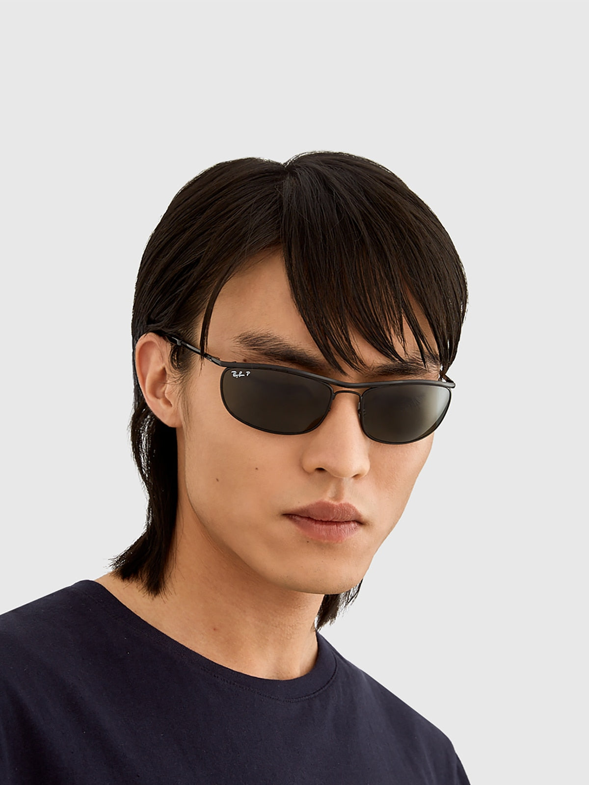 Ray-Ban RB3119M Olympian I Deluxe Sunglasses - Oval Metal Frame