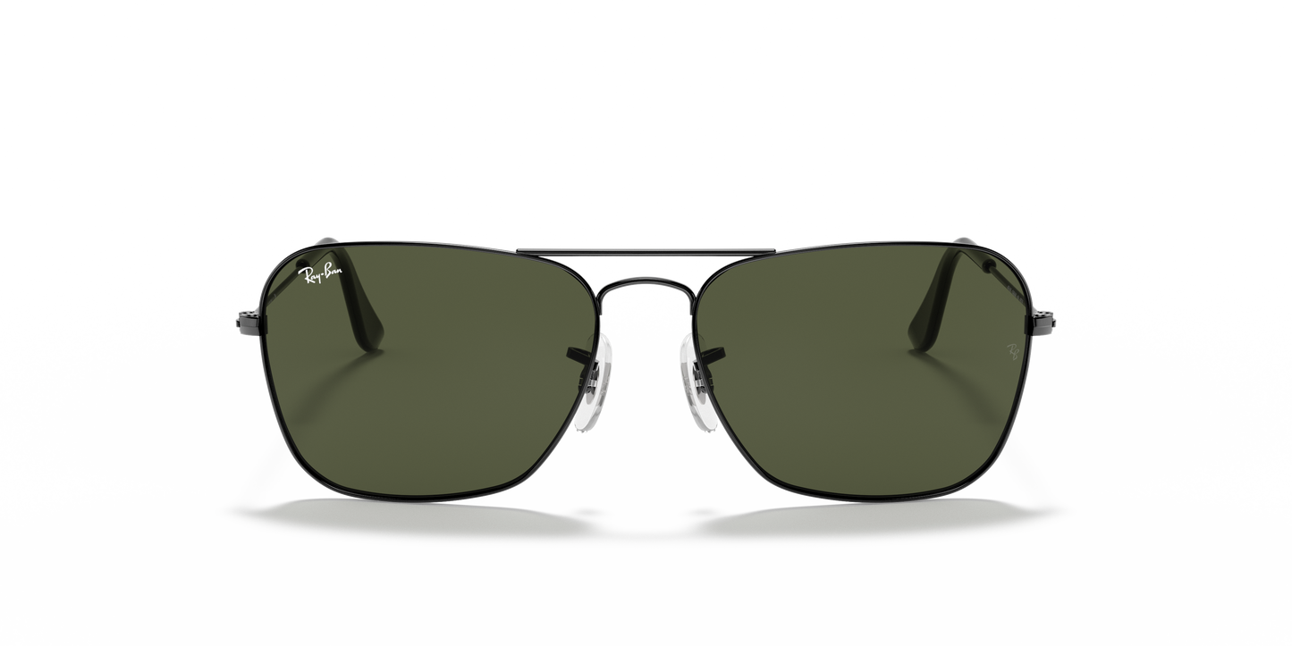 Ray-Ban RB3136 Caravan Sunglasses - Square Metal Frame