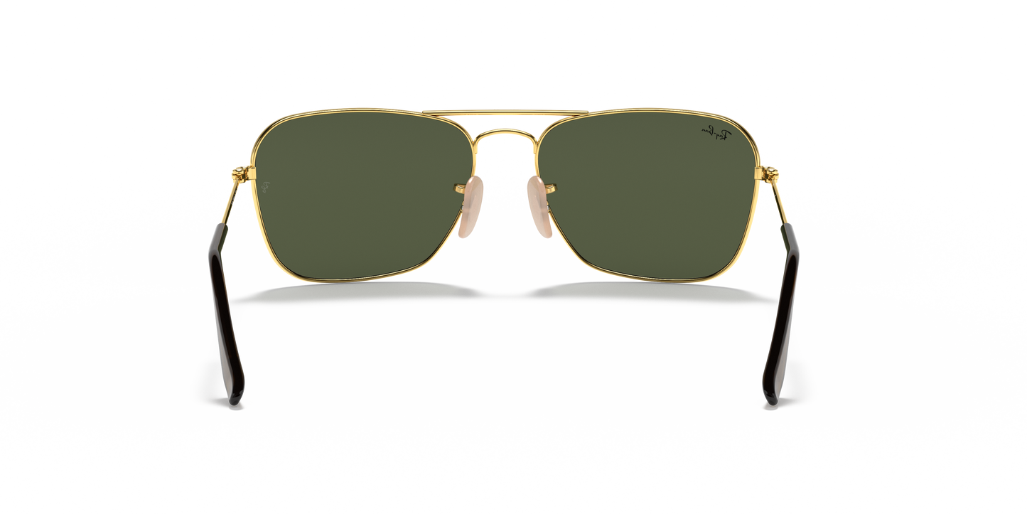 Ray-Ban RB3136 Caravan Sunglasses - Square Metal Frame