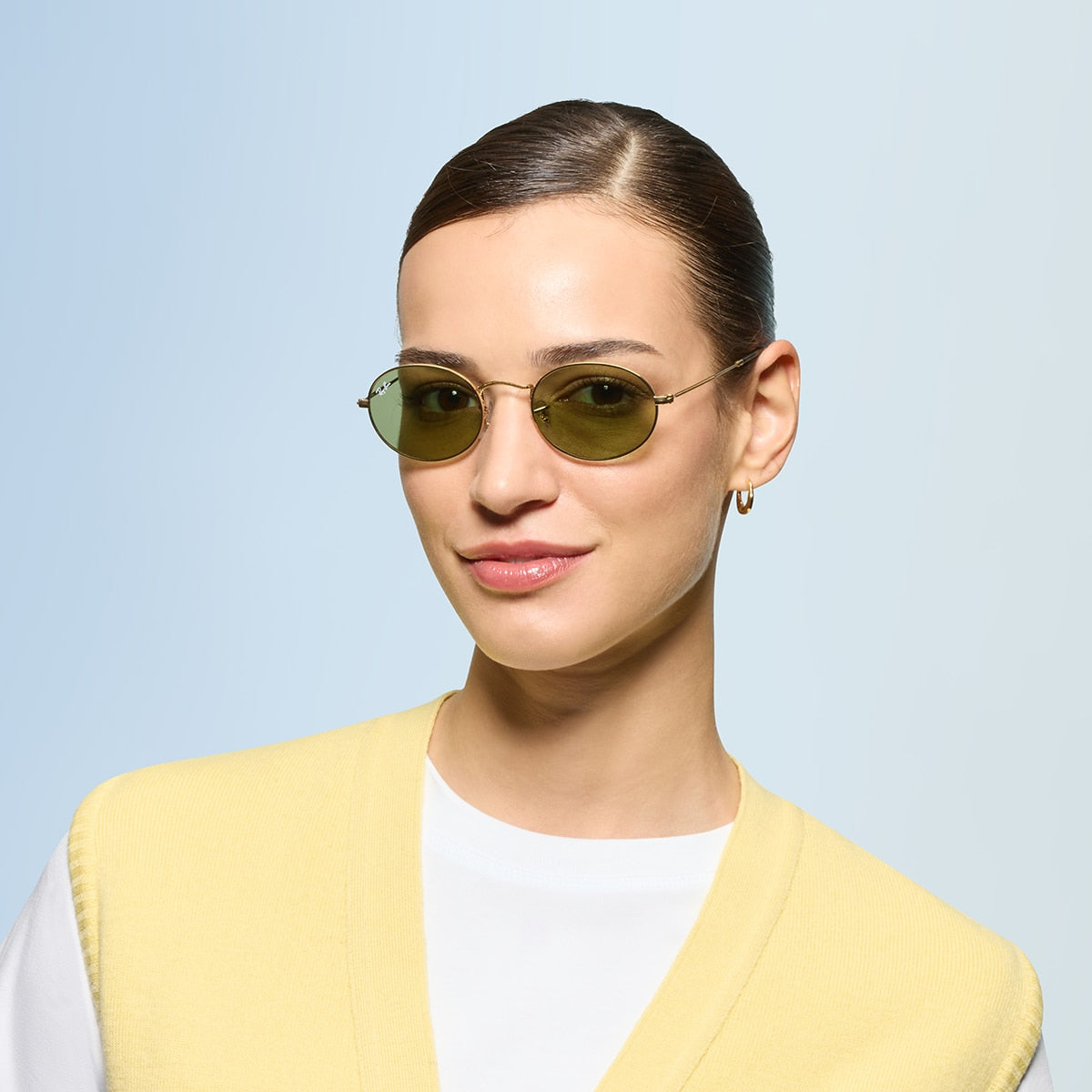 Ray-Ban Meta Gen 2 Oval Metal Summer Capsule Smart Glasses - Metal Frame