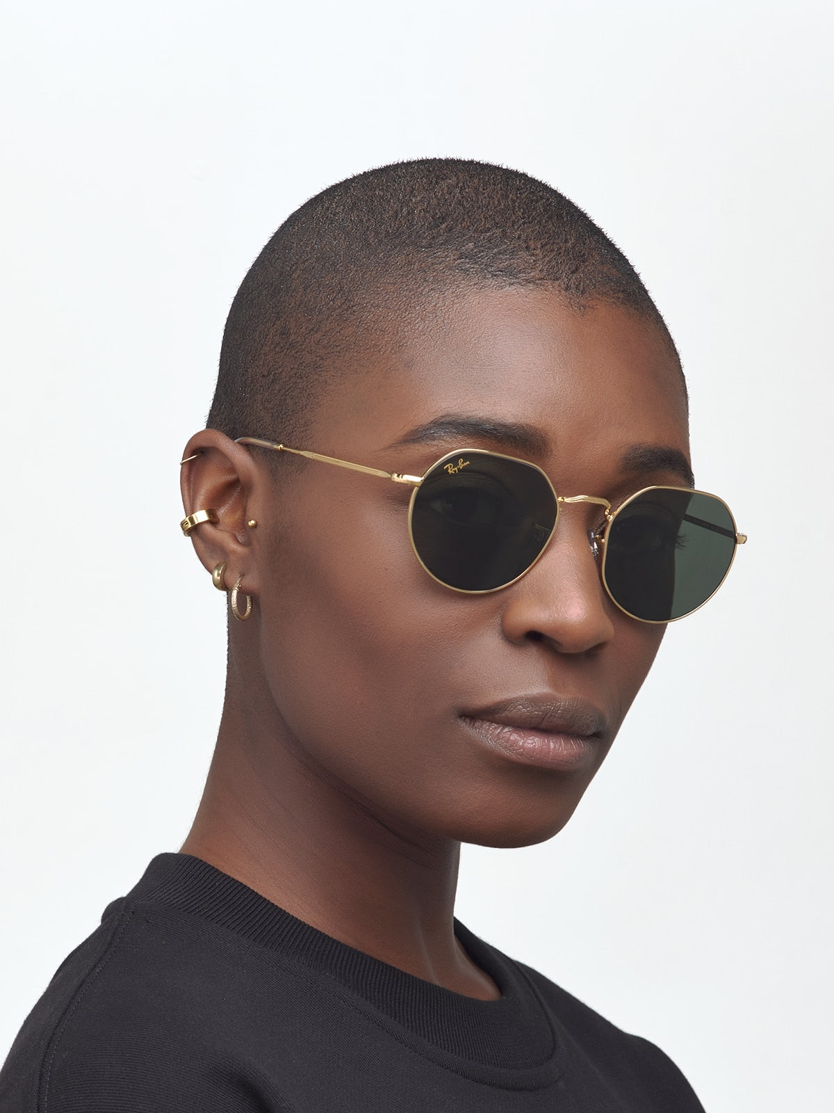 Ray-Ban RB3565 Jack Sunglasses - Geometric Metal Frame