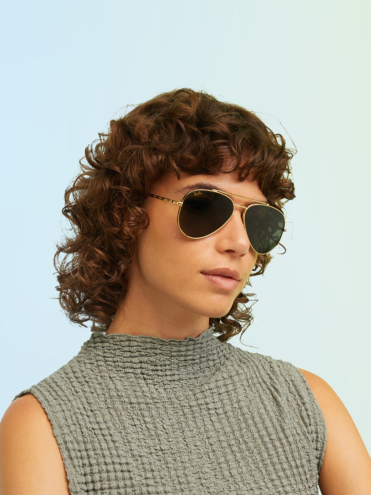 Ray-Ban RB3625 New Aviator Sunglasses - Metal Frame