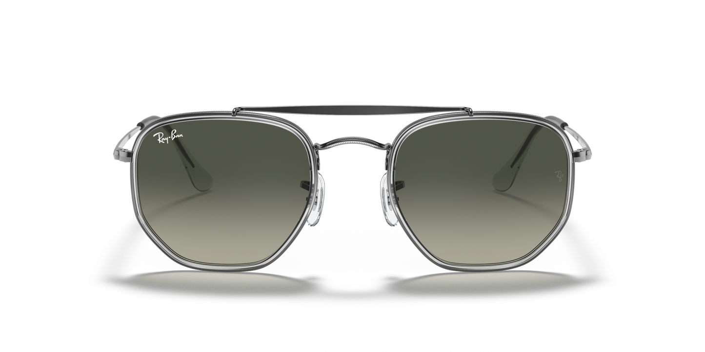 Ray-Ban RB3648M Marshal II Sunglasses - Geometric Steel Frame