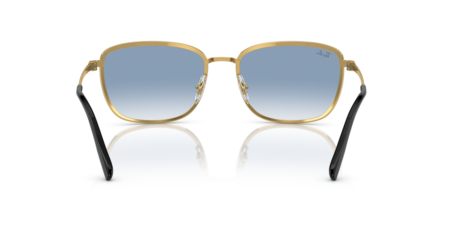 Ray-Ban RB3705 Sunglasses - Square Metal Frame