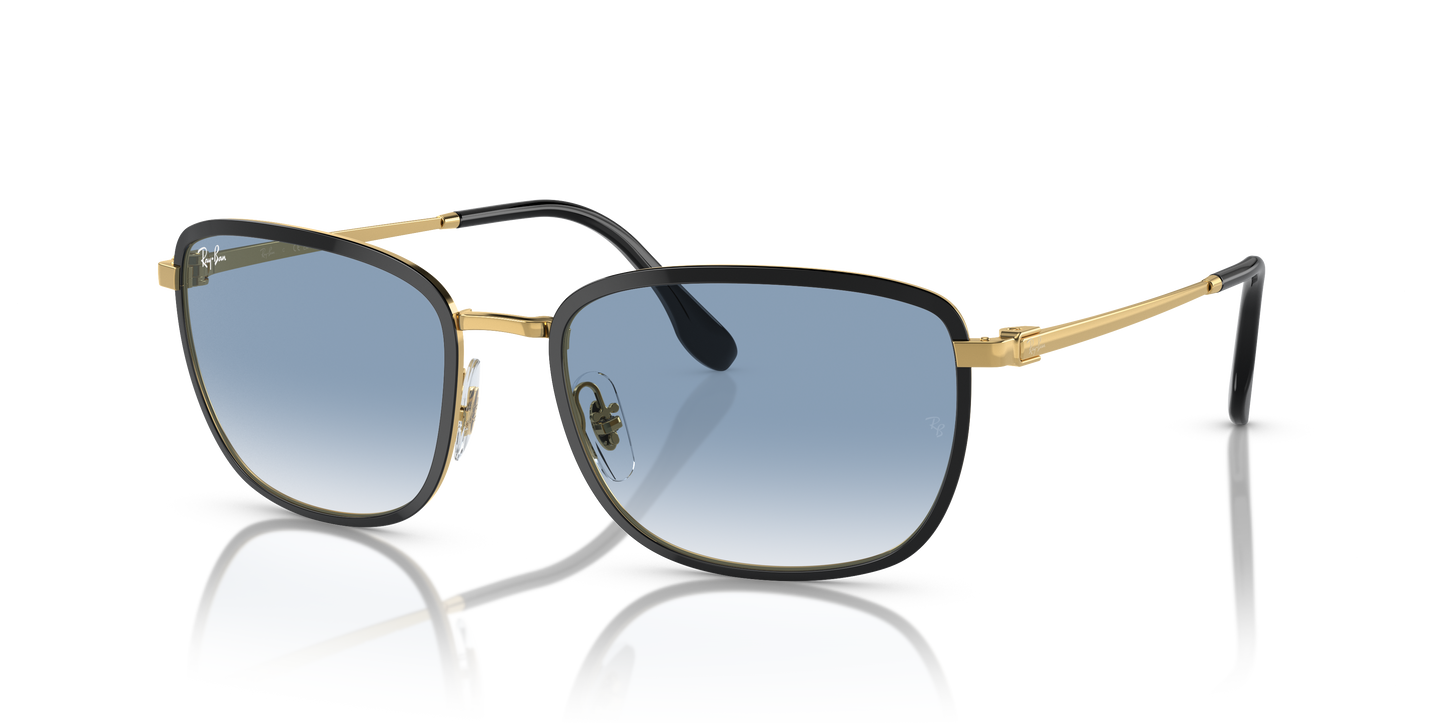Ray-Ban RB3705 Sunglasses - Square Metal Frame
