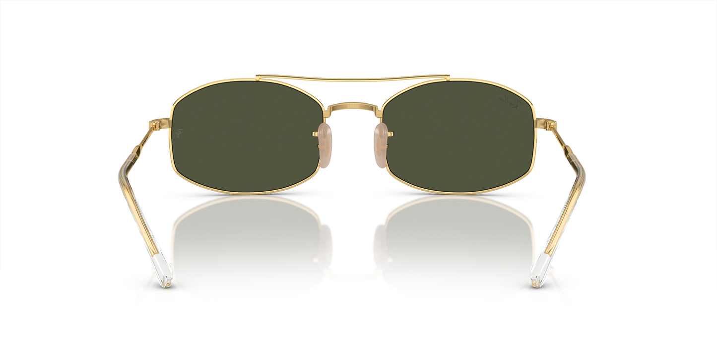 Ray-Ban RB3719 Sunglasses - Oval Metal Frame