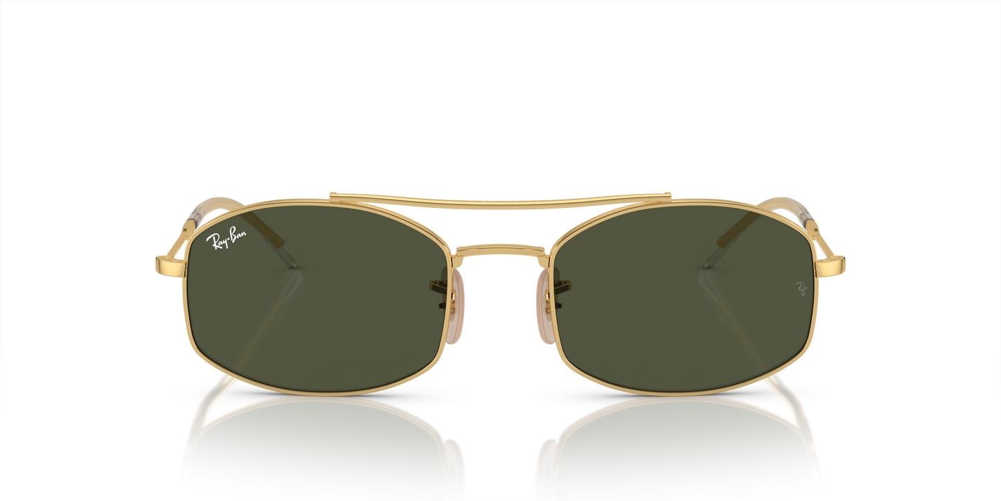 Ray-Ban RB3719 Sunglasses - Oval Metal Frame