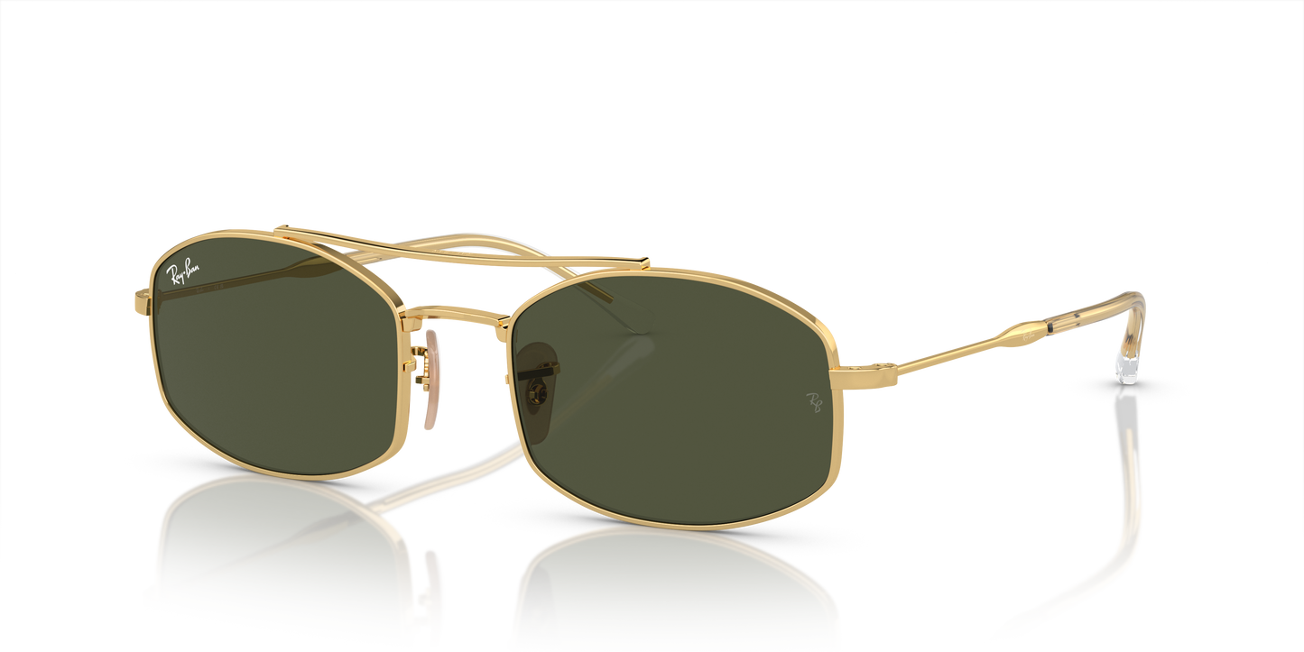 Ray-Ban RB3719 Sunglasses - Oval Metal Frame