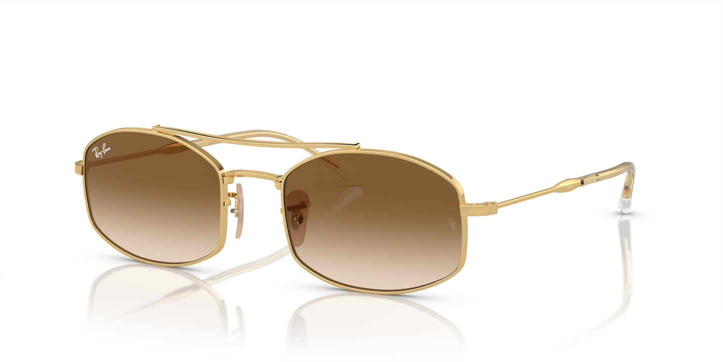 Ray-Ban RB3719 Sunglasses - Oval Metal Frame