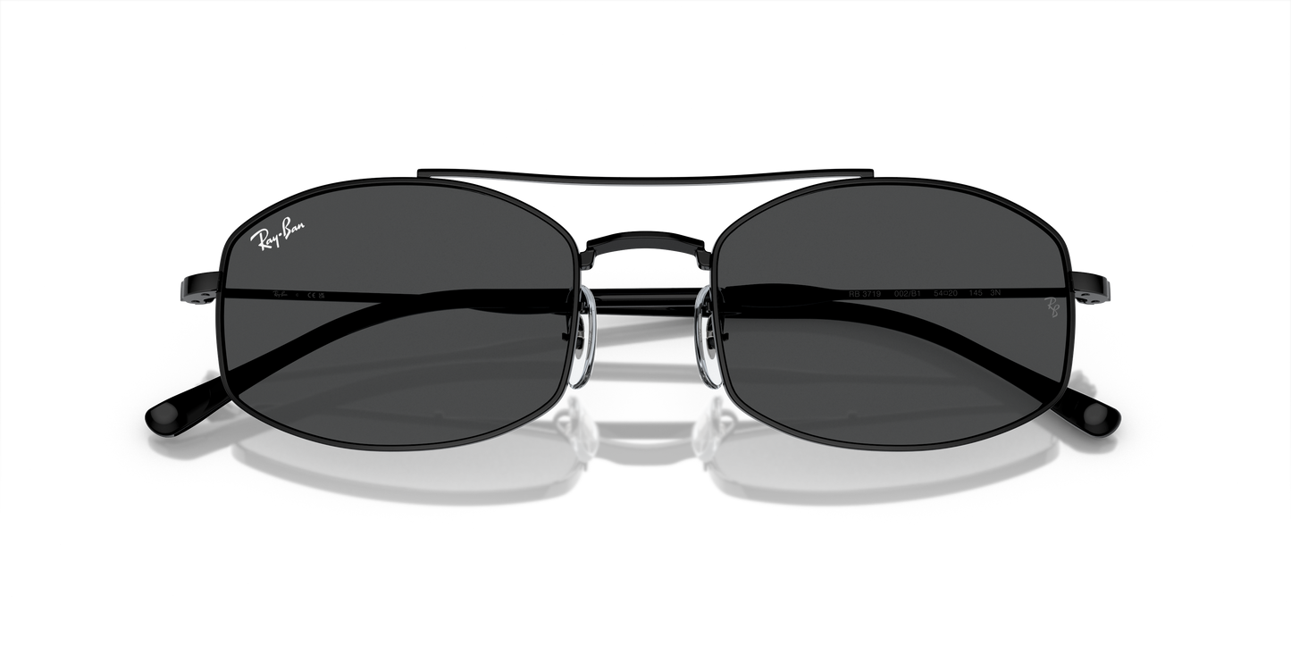 Ray-Ban RB3719 Sunglasses - Oval Metal Frame
