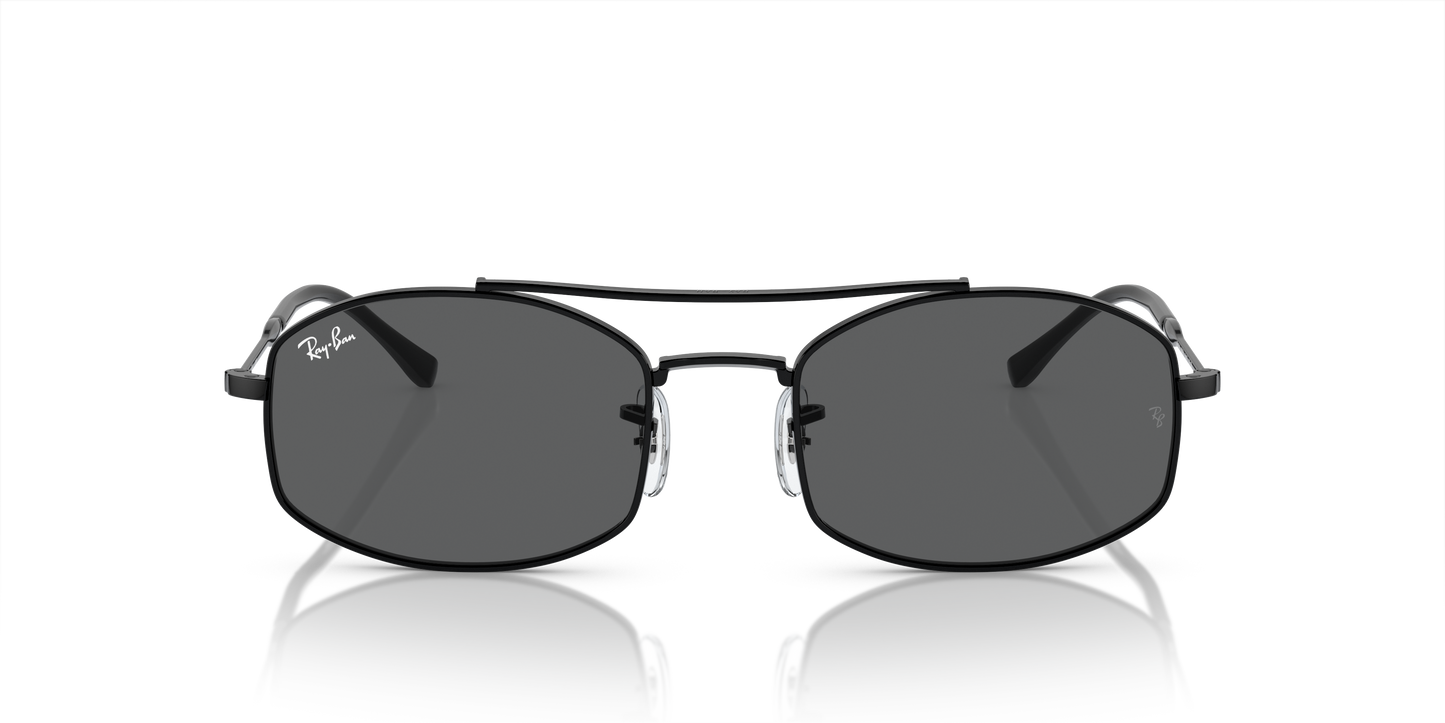Ray-Ban RB3719 Sunglasses - Oval Metal Frame