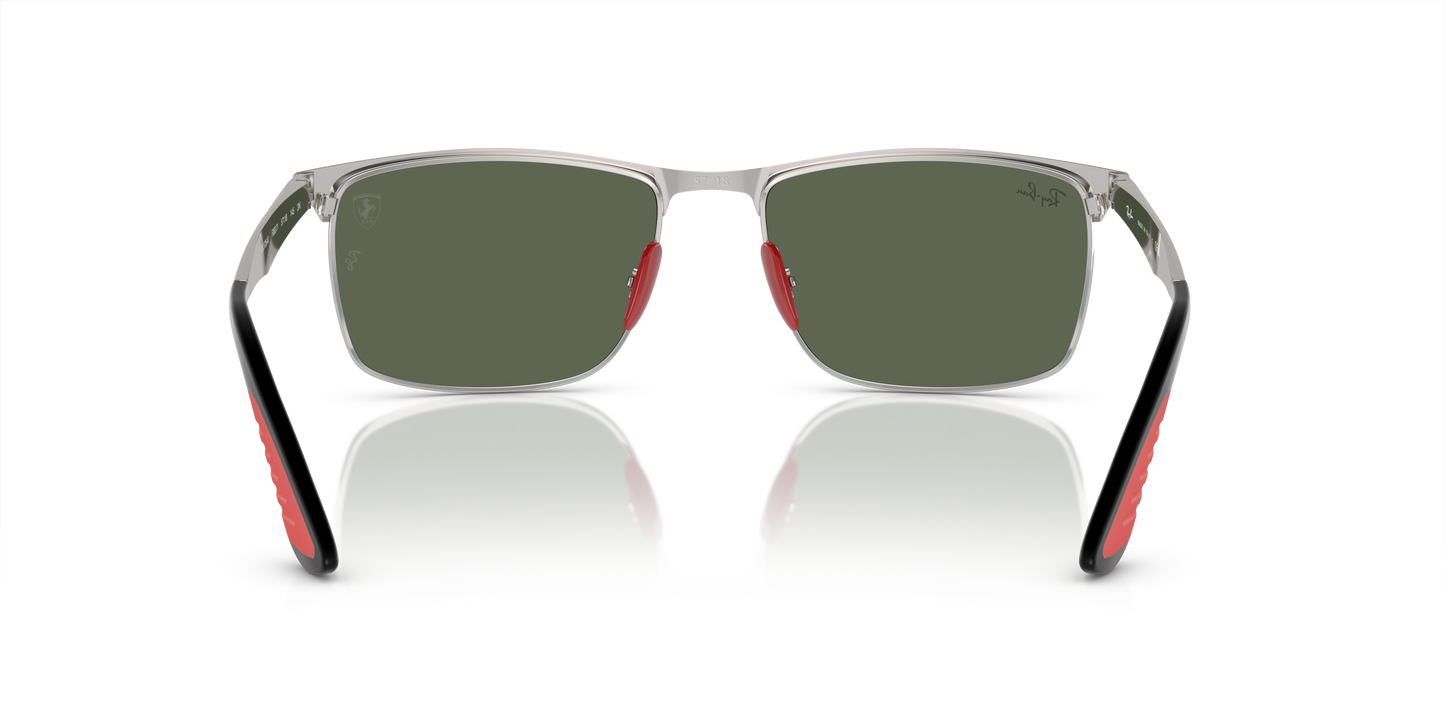 Ray-Ban RB3726M Scuderia Ferrari Collection Sunglasses - Rectangle Metal Frame