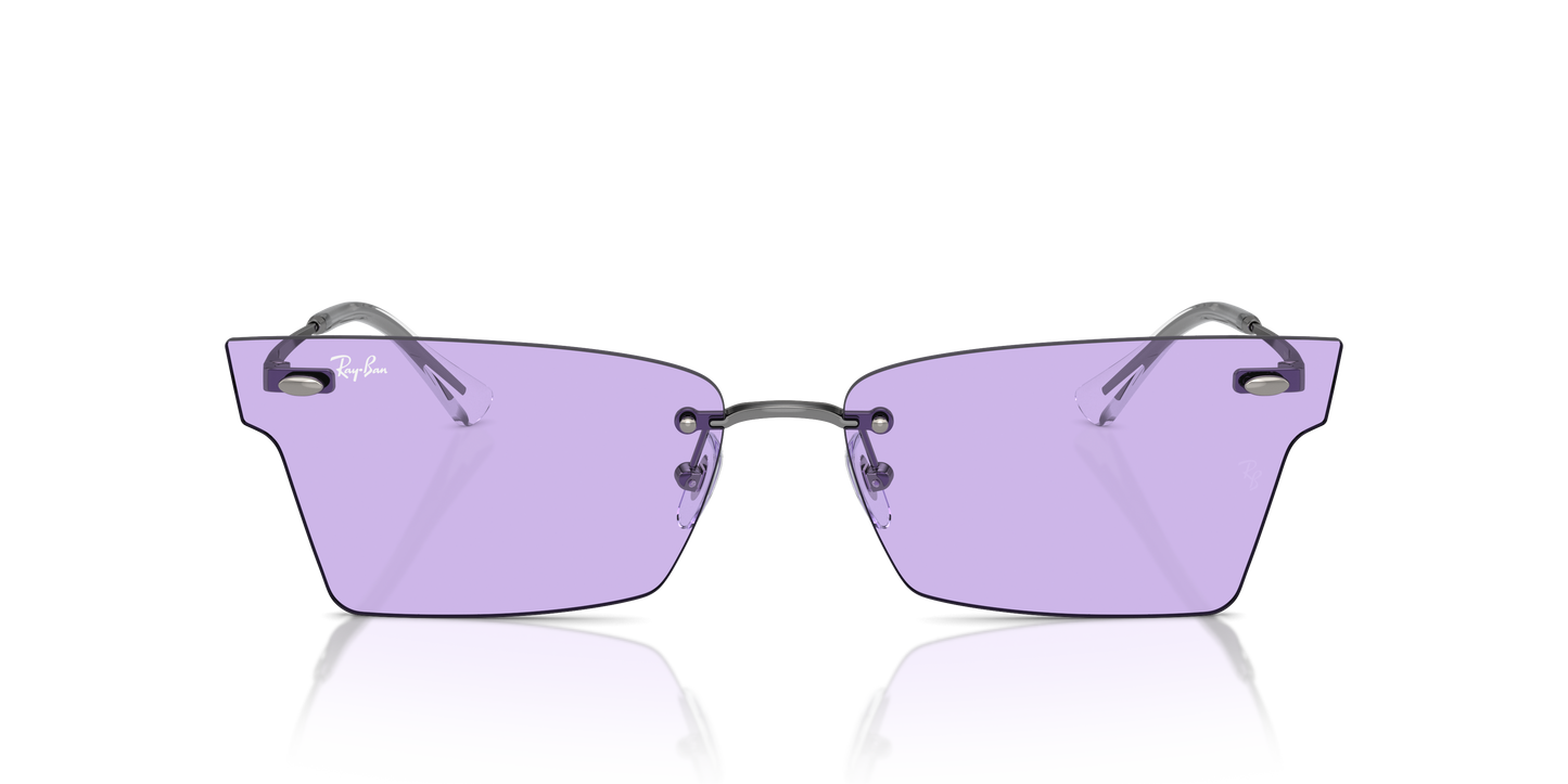 Ray-Ban RB3730 Xime Bio-Based Sunglasses - Geometric Metal Frame