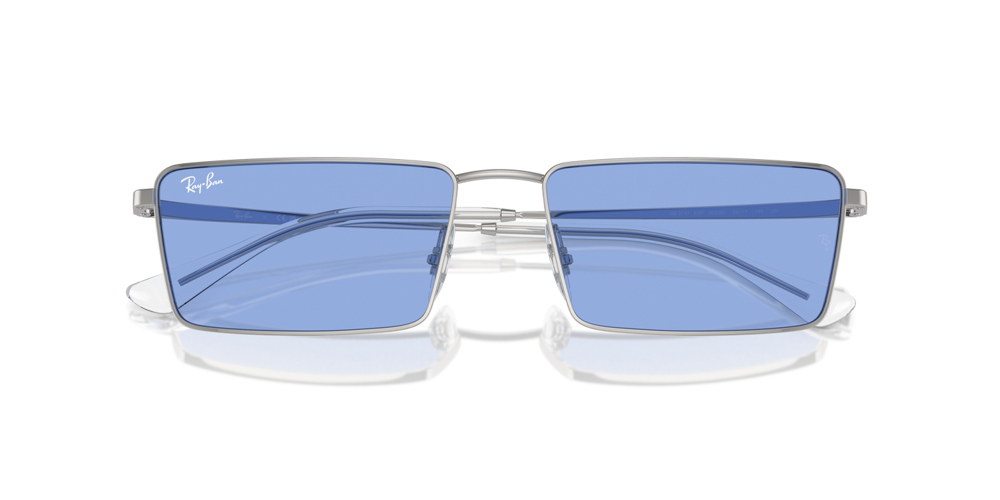 Ray-Ban RB3741 Emy Bio-Based Sunglasses - Rectangle Metal Frame