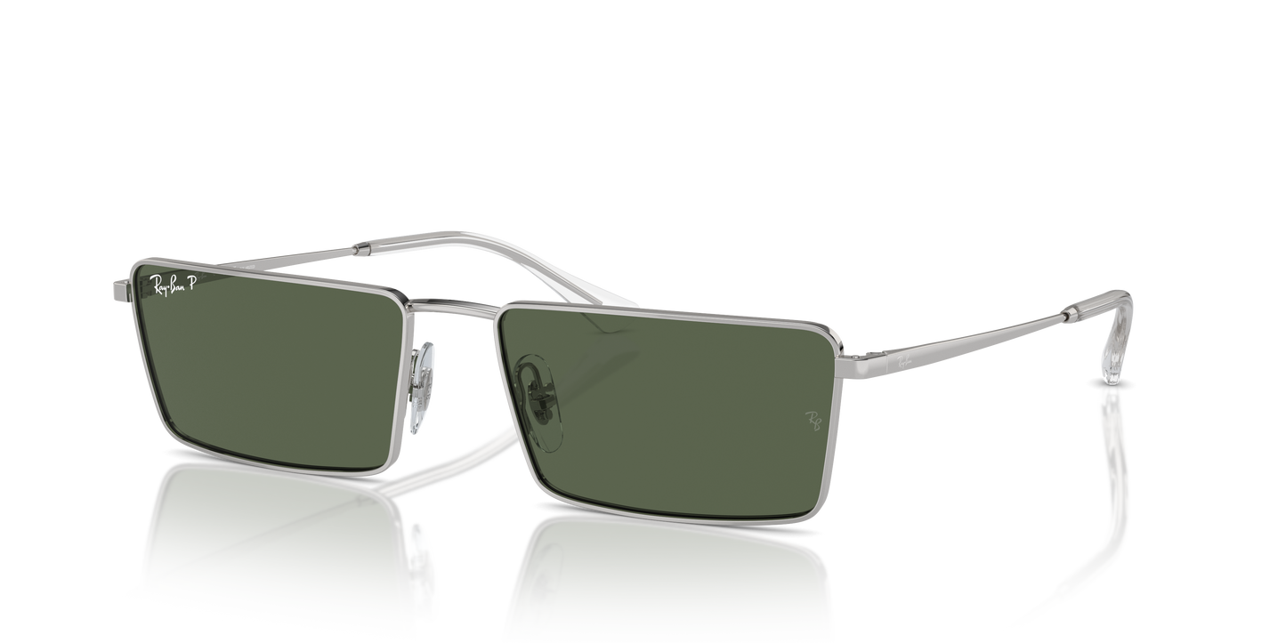 Ray-Ban RB3741 Emy Bio-Based Sunglasses - Rectangle Metal Frame