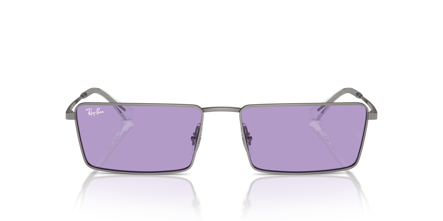 Ray-Ban RB3741 Emy Bio-Based Sunglasses - Rectangle Metal Frame