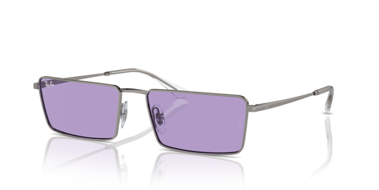 Ray-Ban RB3741 Emy Bio-Based Sunglasses - Rectangle Metal Frame