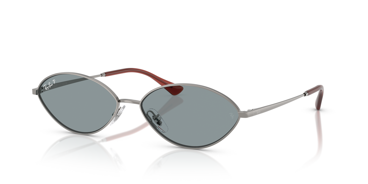 Ray-Ban RB3757 Kai Bio-Based Sunglasses - Oval Metal Frame