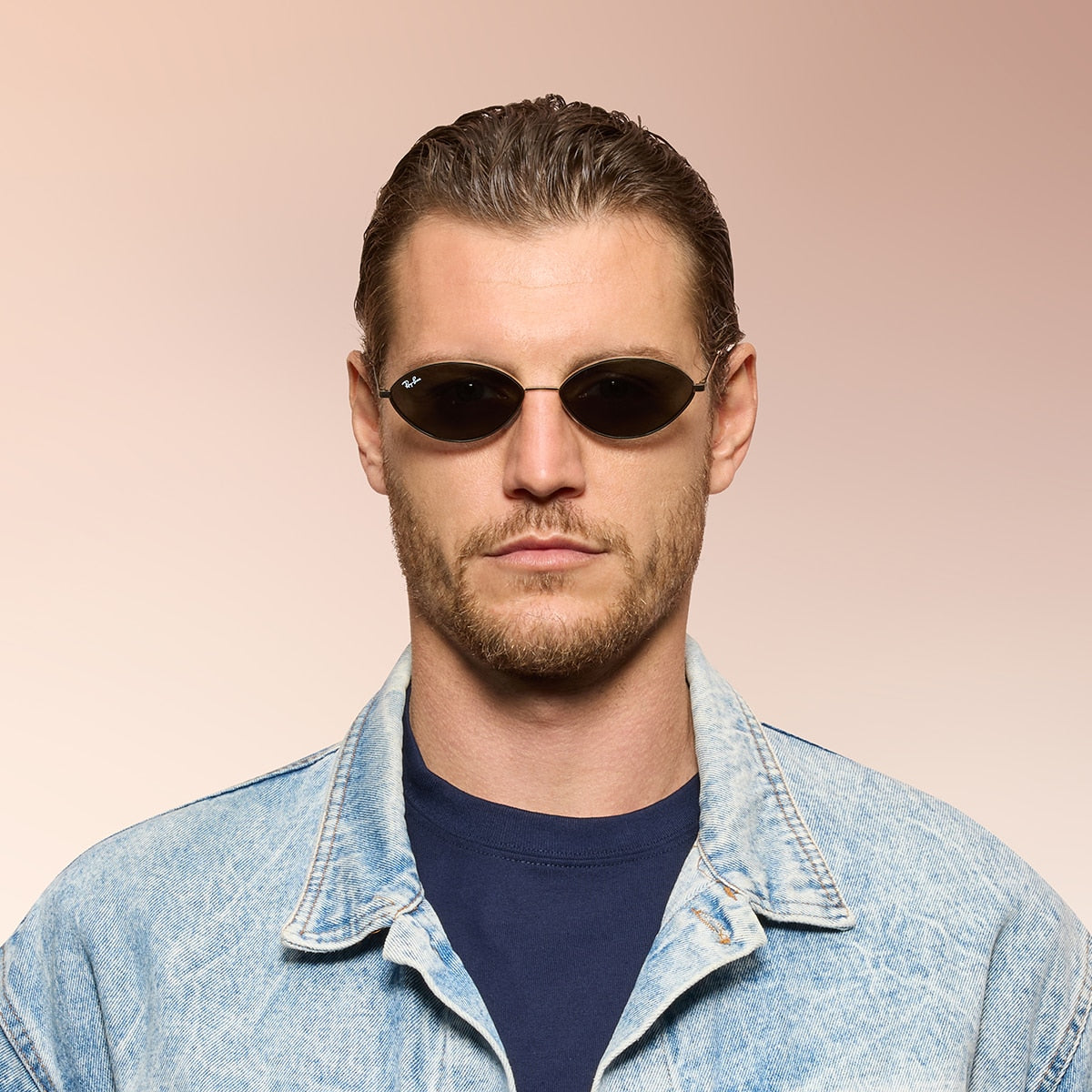 Ray-Ban RB3757 Kai Bio-Based Sunglasses - Oval Metal Frame