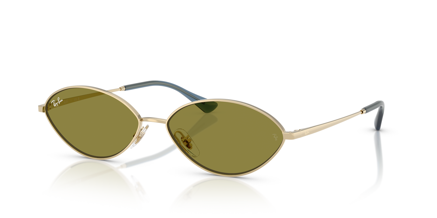 Ray-Ban RB3757 Kai Bio-Based Sunglasses - Oval Metal Frame