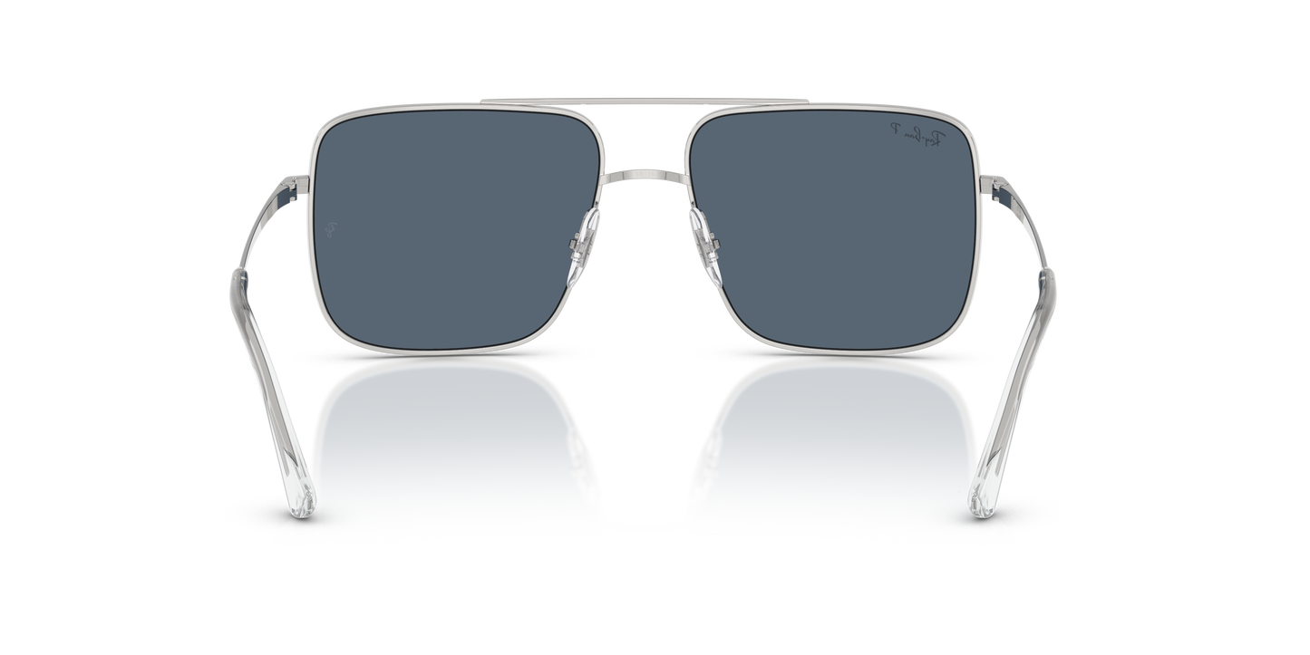 Ray-Ban RB3758 Ari Bio-Based Sunglasses - Square Metal Frame