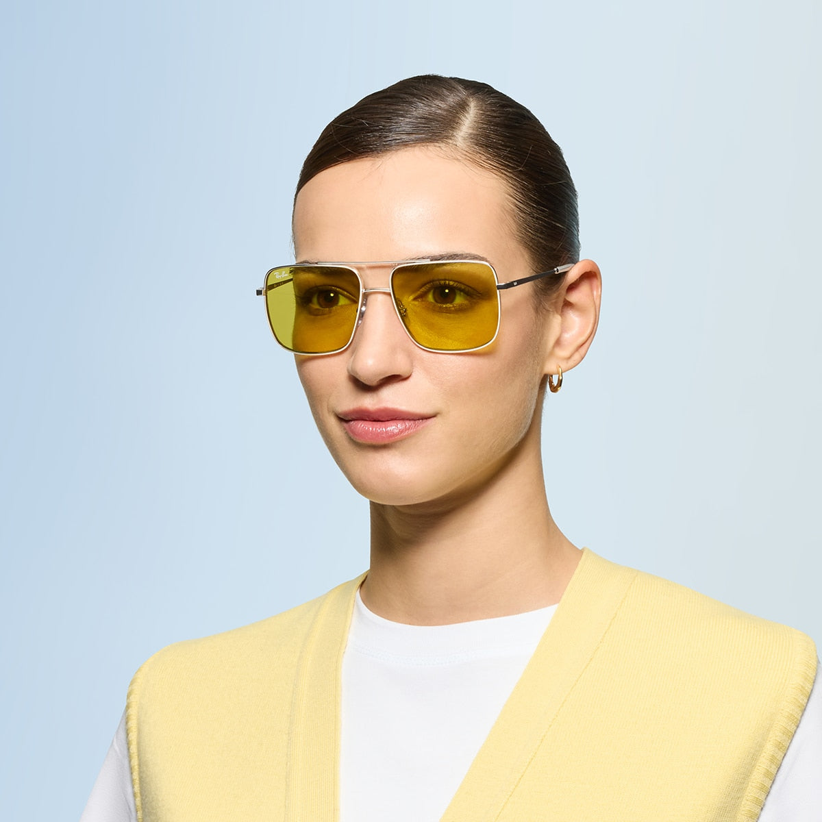 Ray-Ban RB3758 Ari Bio-Based Sunglasses - Square Metal Frame