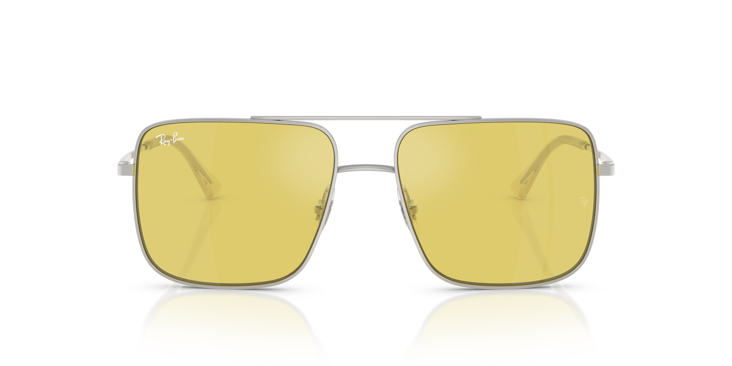 Ray-Ban RB3758 Ari Bio-Based Sunglasses - Square Metal Frame