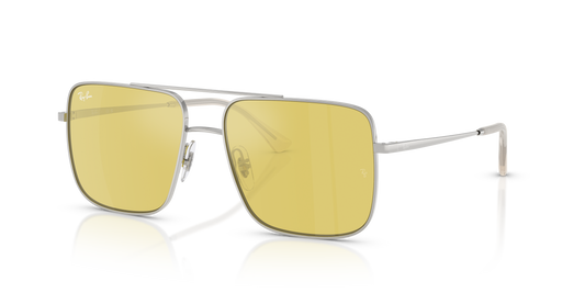 Ray-Ban RB3758 Ari Bio-Based Sunglasses - Square Metal Frame
