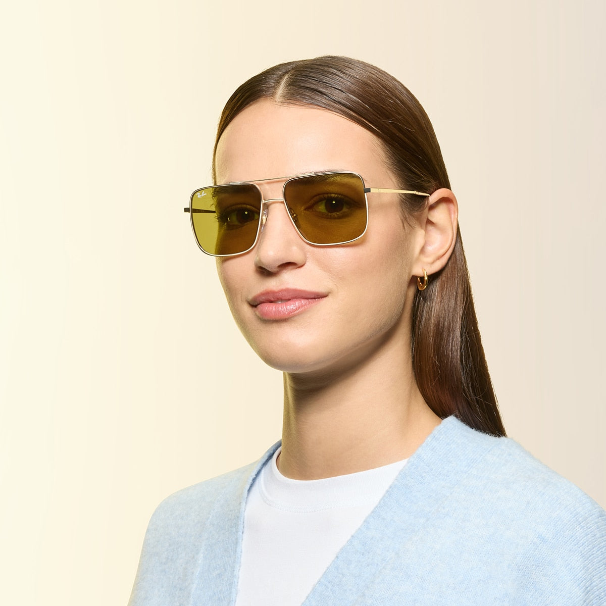 Ray-Ban RB3758 Ari Bio-Based Sunglasses - Square Metal Frame