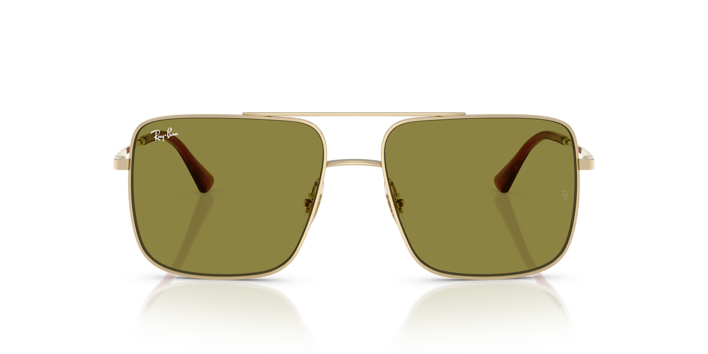 Ray-Ban RB3758 Ari Bio-Based Sunglasses - Square Metal Frame