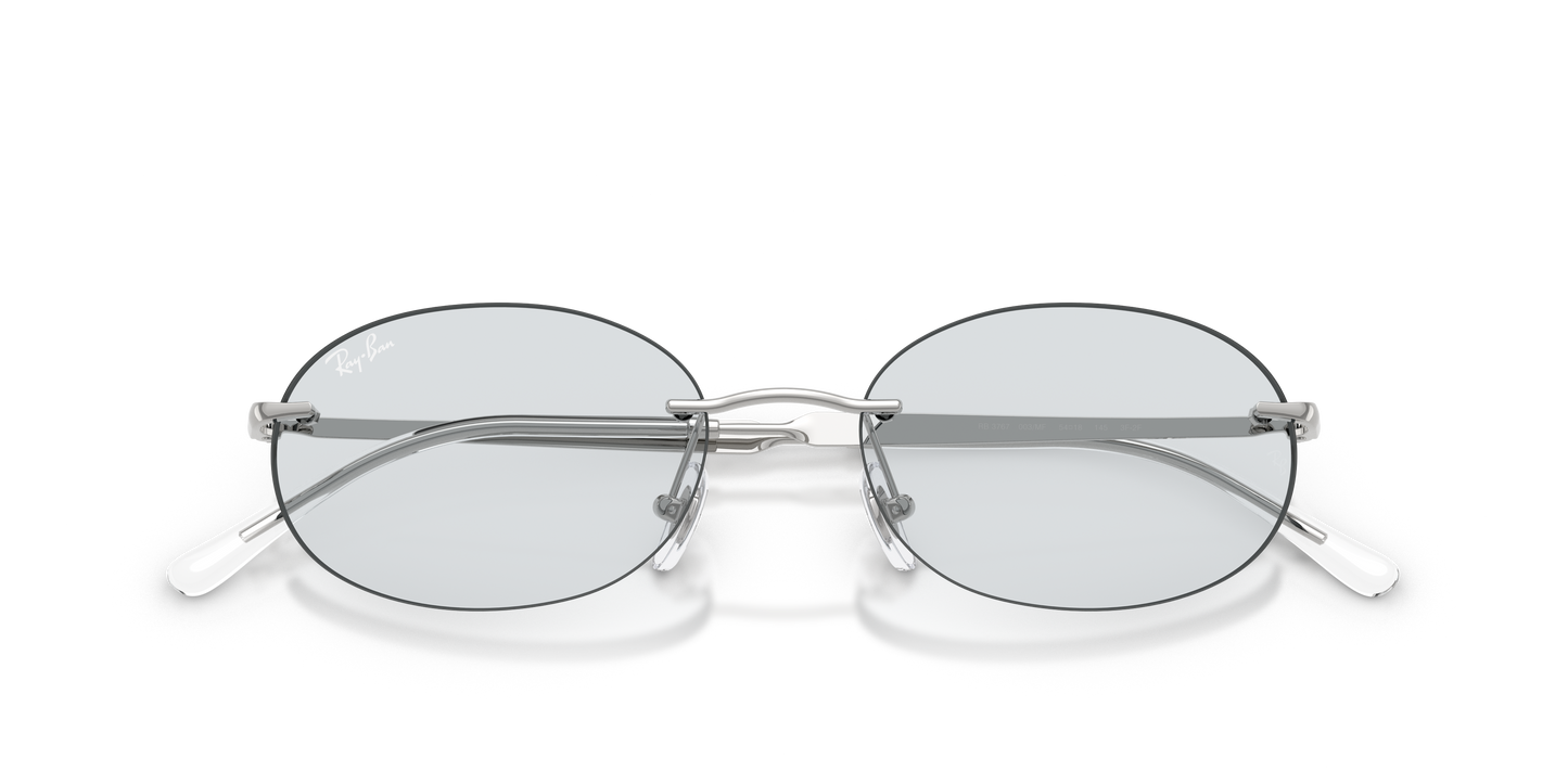 Ray-Ban RB3767 Transitions Color Touch Sunglasses - Oval Metal Frame