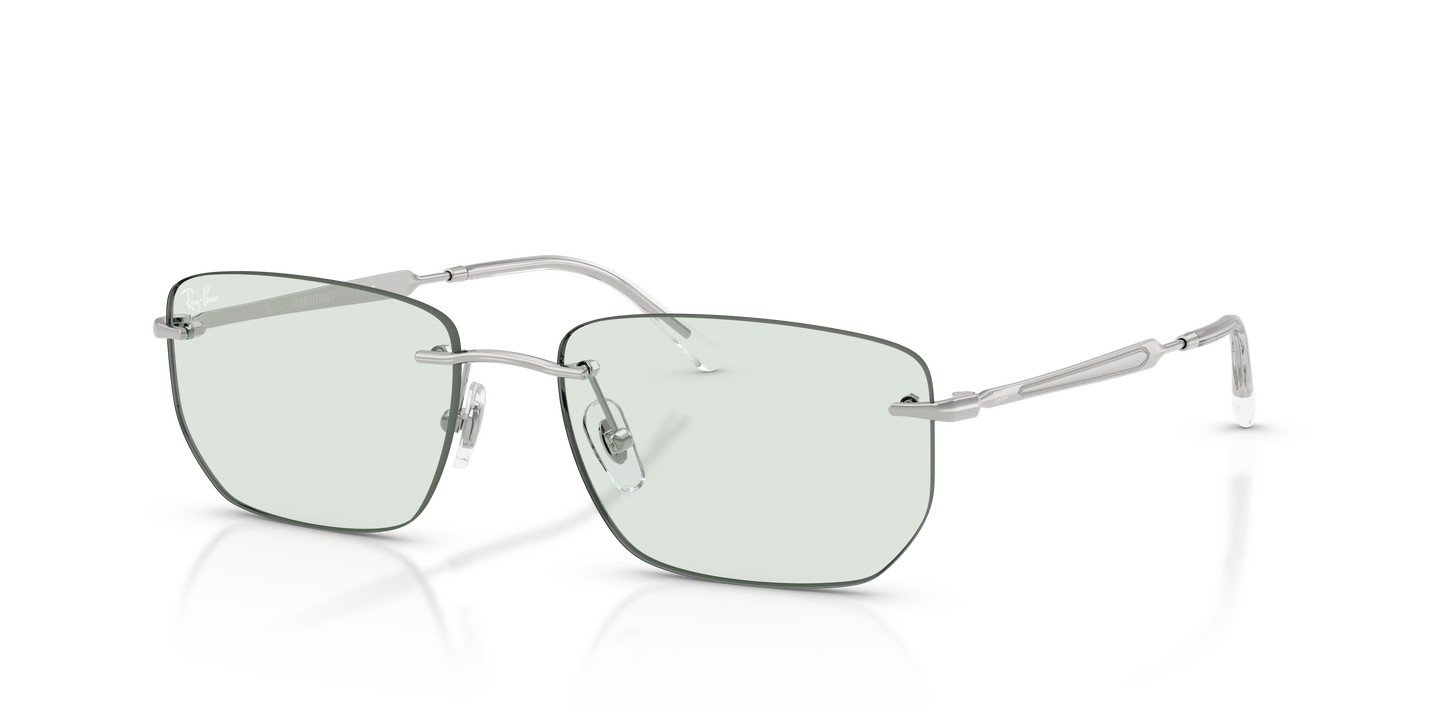 Ray-Ban RB3768 Transitions Color Touch Sunglasses - Geometric Metal Frame