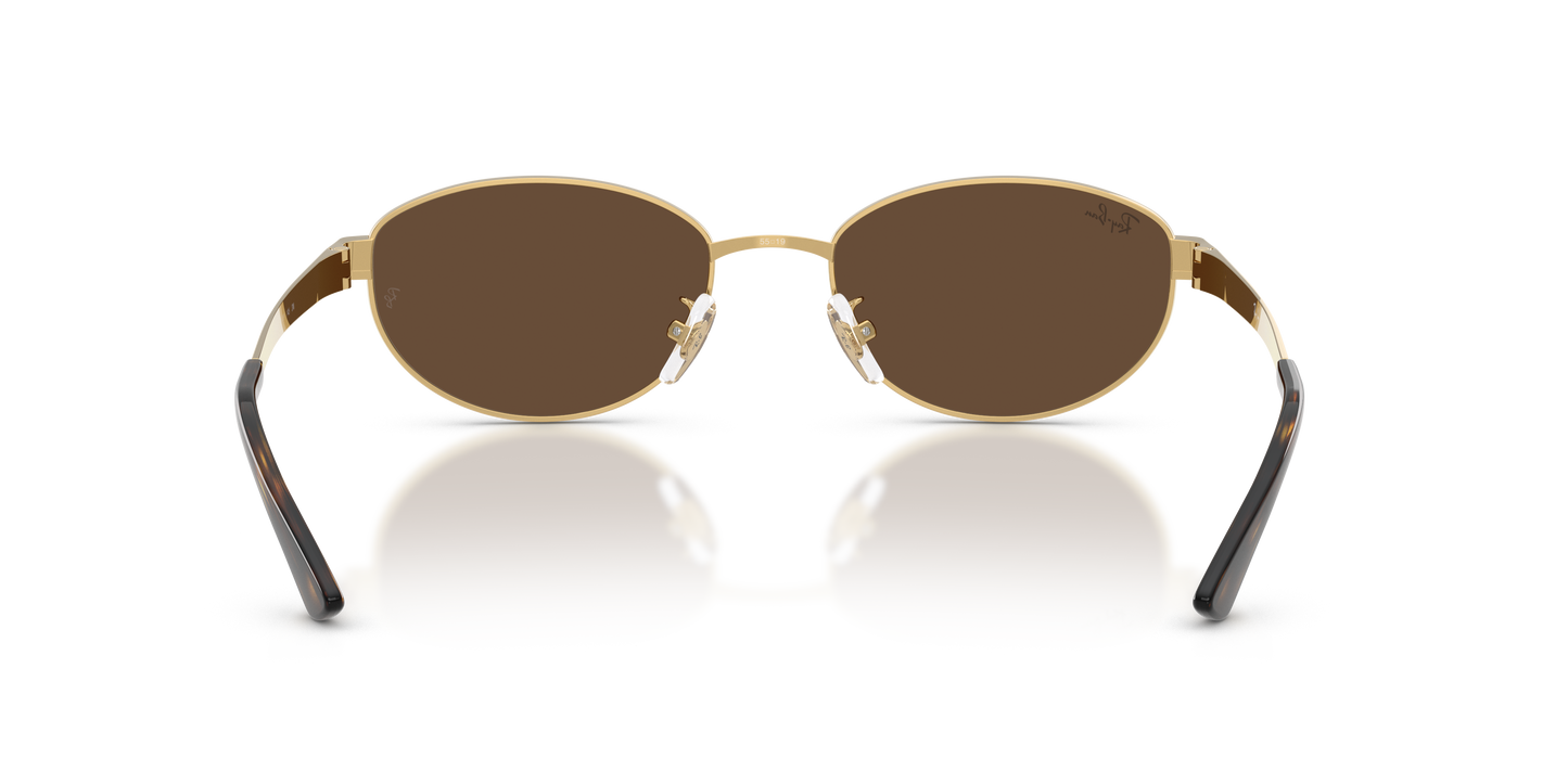 Ray-Ban RB3774D Sunglasses - Oval Metal Frame