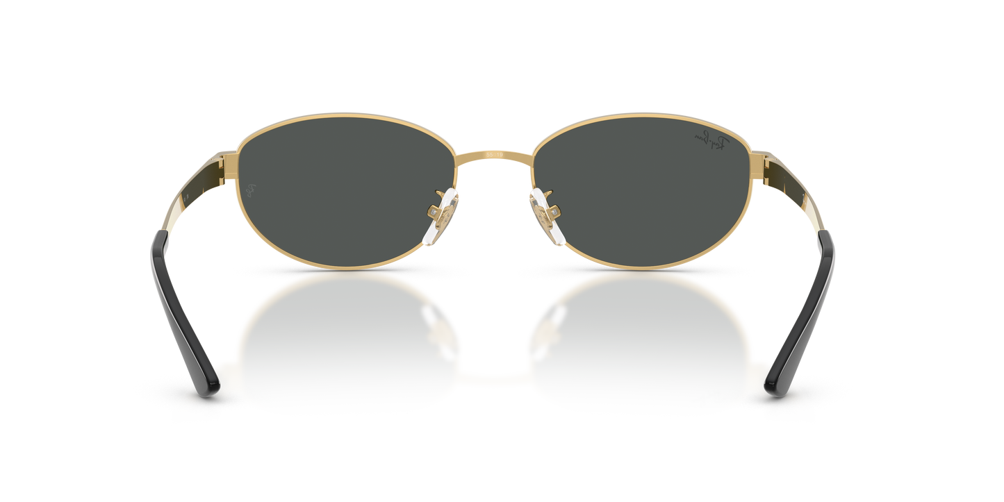 Ray-Ban RB3774D Sunglasses - Oval Metal Frame