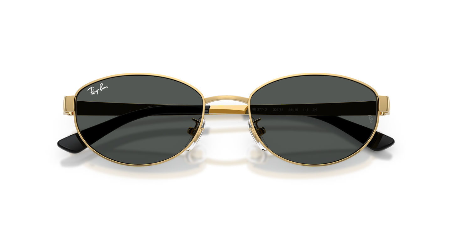 Ray-Ban RB3774D Sunglasses - Oval Metal Frame