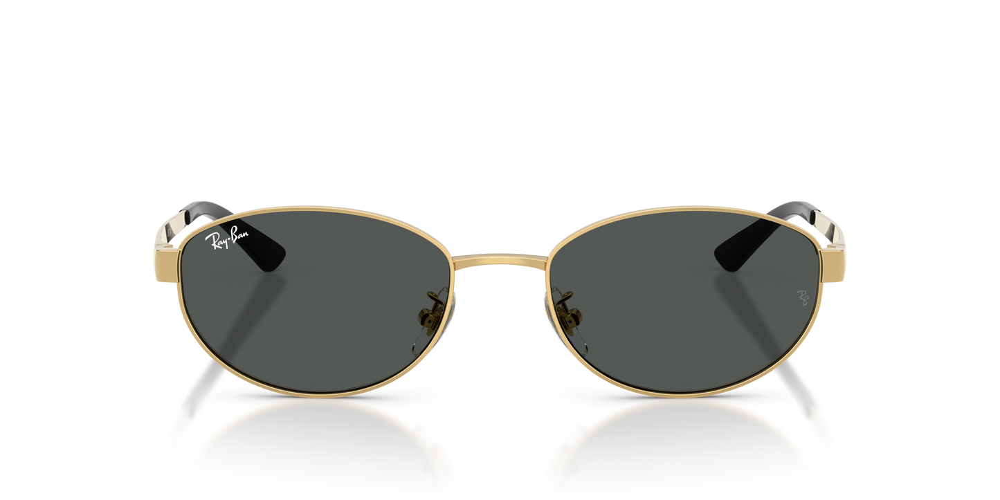 Ray-Ban RB3774D Sunglasses - Oval Metal Frame