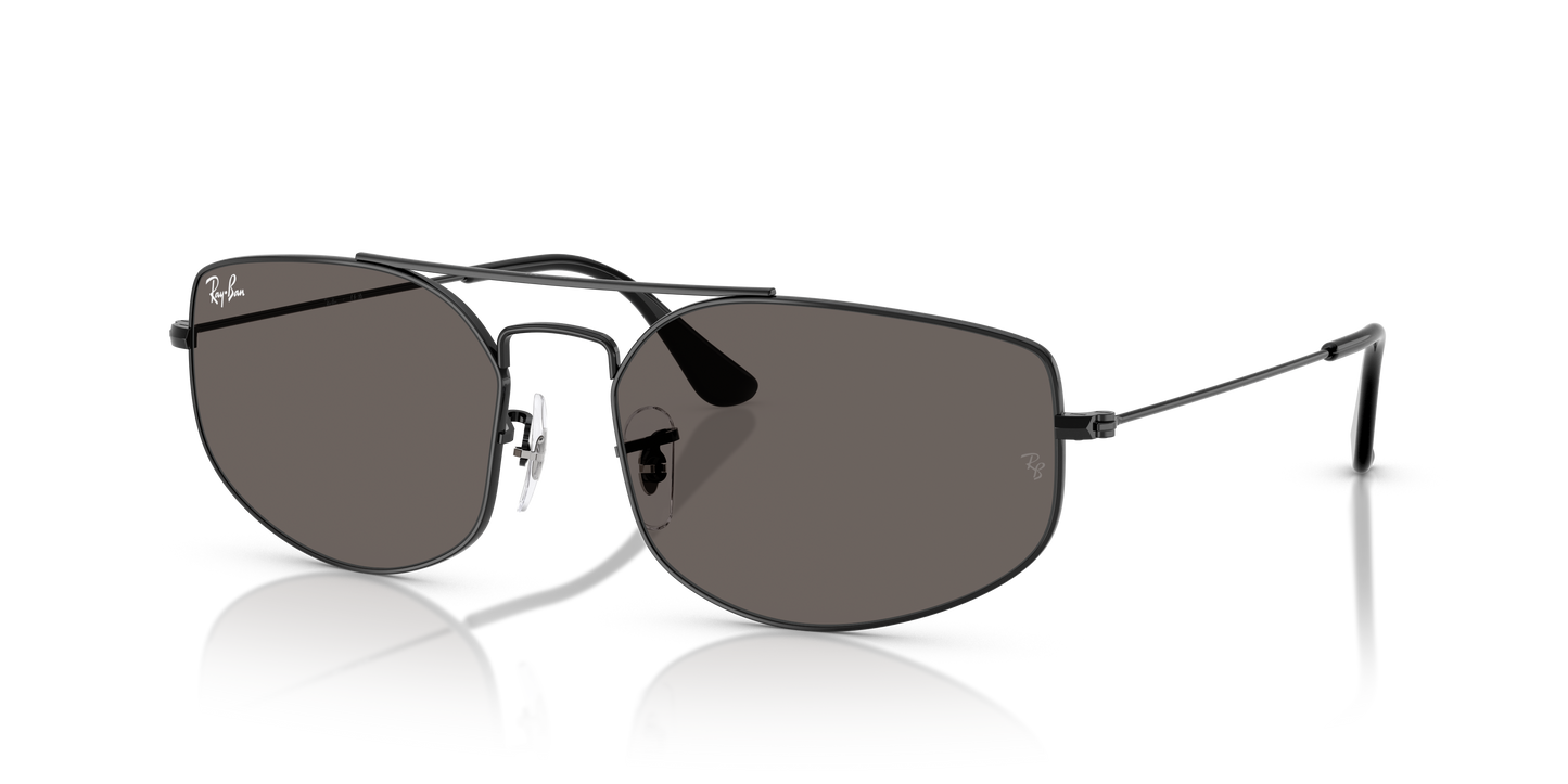 Ray-Ban RB3845 Explorer V Sunglasses - Geometric Metal Frame