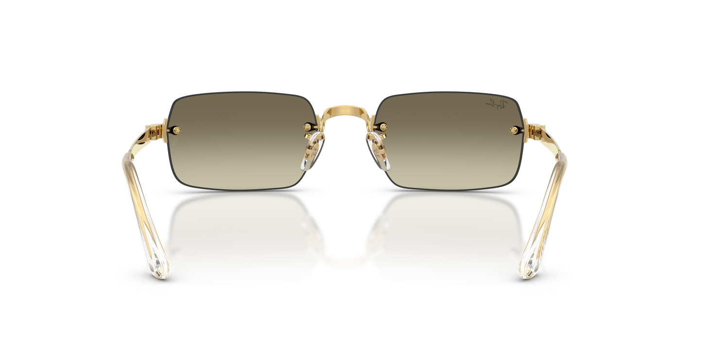 Ray-Ban RB3928 by A$AP Rocky Sunglasses - Rectangle Metal Frame