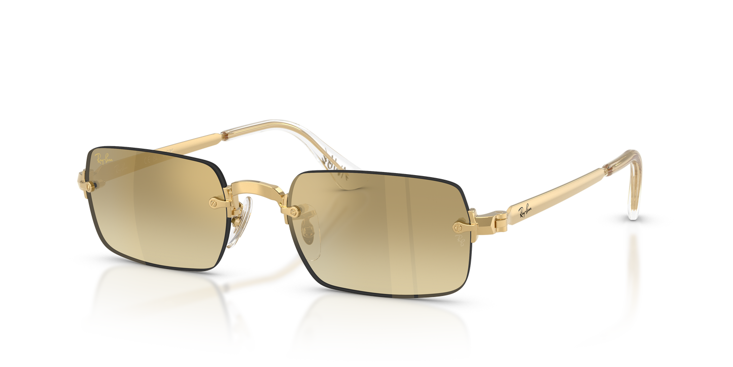 Ray-Ban RB3928 by A$AP Rocky Sunglasses - Rectangle Metal Frame