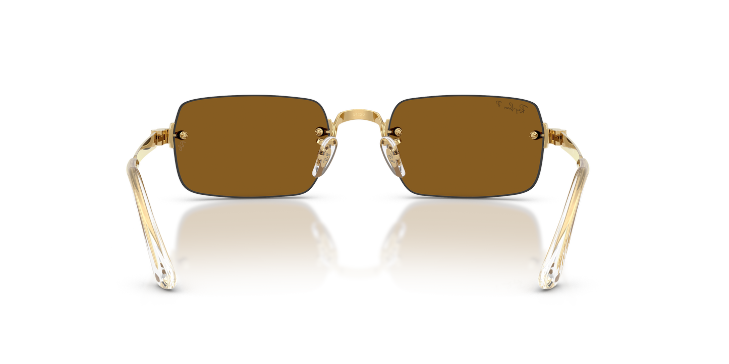 Ray-Ban RB3928 by A$AP Rocky Sunglasses - Rectangle Metal Frame