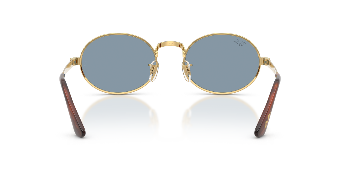 Ray-Ban RB3931 by A$AP Rocky Sunglasses - Oval Metal Frame
